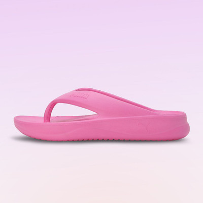 PUMA Women Wave Flip Slippers(Pink , 5)