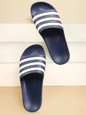 ADIDAS Men ADILETTE AQUA Slides(Blue , 9)