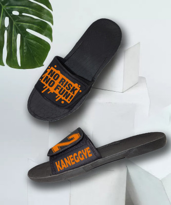 Kzaara Men Slides(Orange , 8)