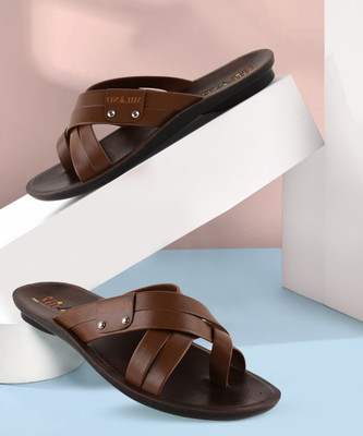 action Men Slippers(Tan , 6)
