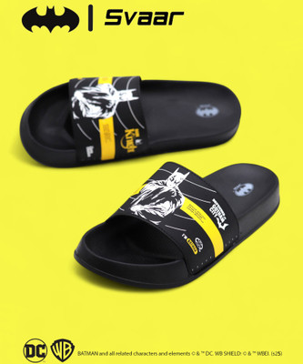Svaar Men Slides(Black , 10)