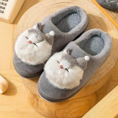 WOLVESDEN Women Flip Flops(Grey , 7)