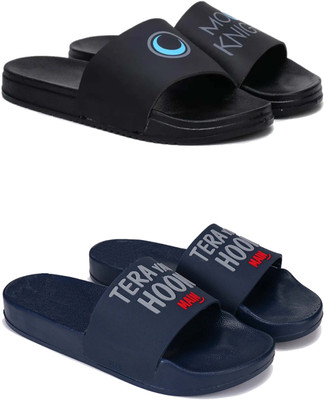 DRACKFOOT Men Slides(Multicolor , 8)