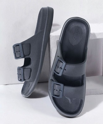 LANCER Men Slides(Grey , 8)