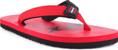Sparx Men Flip Flops(Red , 8)