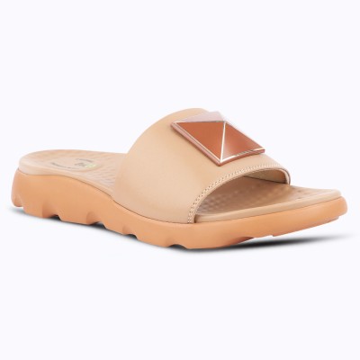 MEDIFEET Women Slides(Beige , 7)