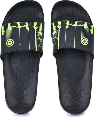 Greentech Men Slides(Green , 6)
