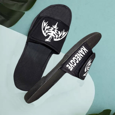 KANEGGYE Men Slides(White , 10)