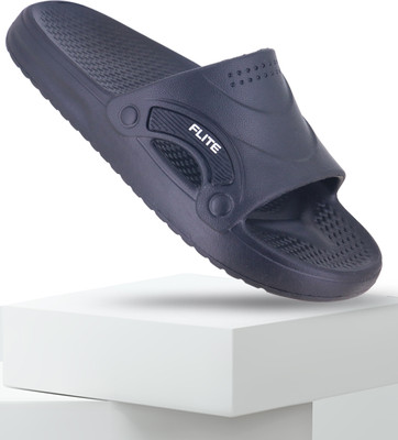 FLITE Men Slides(Black , 10)