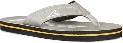 POWER Men Flip Flops(Grey , 8)