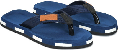 STEPFOX Men Flip Flops(Blue , 9)