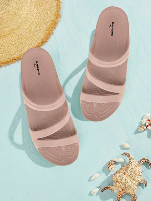 CATBIRD Women Slides(Pink , 6)