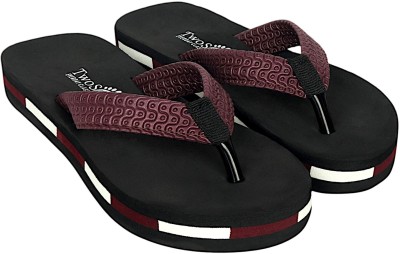 Flopsie Women Slippers(Maroon , 5)