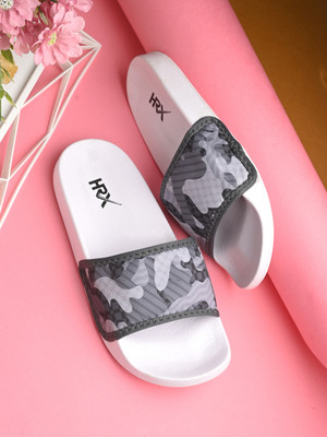 HRX by Hrithik Roshan Women Slides(Grey , 3)