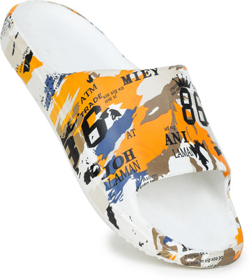 LYVI Men Slides(Multicolor , 7)
