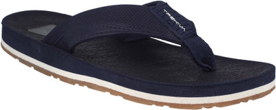 TREKIVA Men Premium Slippers Trendy Comfortable Flexible & Durable, Anti-Skid| TFG-1055 Slippers(Navy , 10)