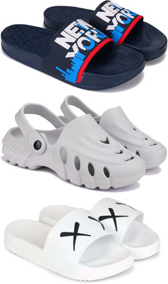 DRACKFOOT Men Slippers(Multicolor , 9)