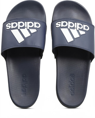 ADIDAS Men ADILETTE COMFORT Slides(Navy , 10)