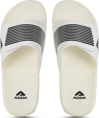 Adda Men Slides(White , 6)