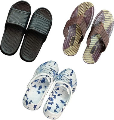 BLIBBERS Men Slippers(Multicolor , 8)