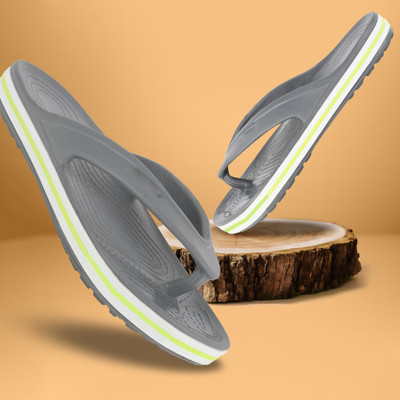 foot trends Men Slippers(Grey , 10)