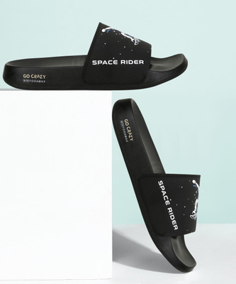 CAMPUS Men Slides(Black , 7)