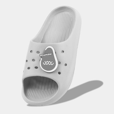 Wave Walker Women Slides(Grey , 8)