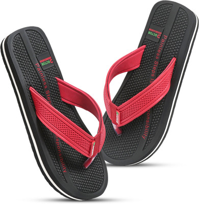 DOCTOR HEALTH Men Extra soft|Soft|Orthopedic|Comfortable|Ultra Soft|Men Slippers Flip Flop Flip Flops(Black , 12)
