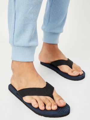 MAX Men Flip Flops(Navy , 7)