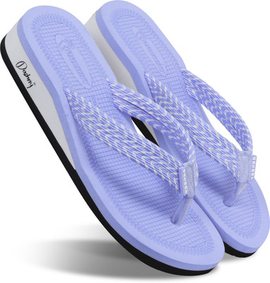 DASHNY Women EXTRA SOFT HEEL Ortho Care Orthopaedic Comfort Slippers For Women & Girls Flip Flops(Purple , 8)