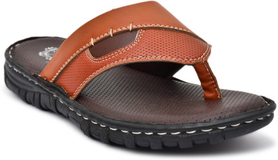 APPELON Men Slippers(Tan , 10)