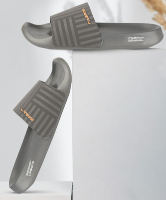 Abros Men Slides(Grey , 6)