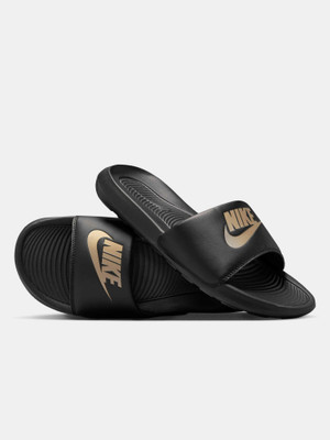 NIKE Men Slides(Black , 10)