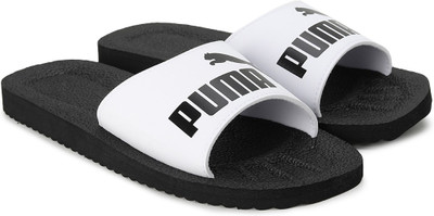 PUMA Men Purecat Slides(White , 9)