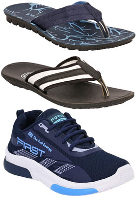 Orvax Men Slippers(Multicolor , 7)