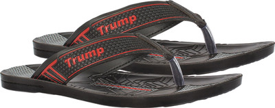 TRUMP Men Sandals(Black , 6)