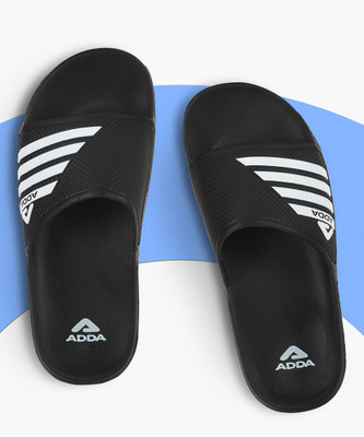 Adda Men Slides(Black , 10)