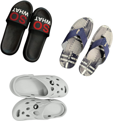 BLIBBERS Men Slippers(Multicolor , 7)