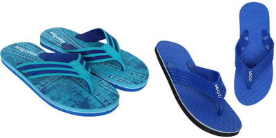 MIGOLITE Men Slippers(Blue , 8)