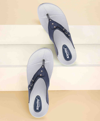 Aircity Women Slides(Navy , 7)