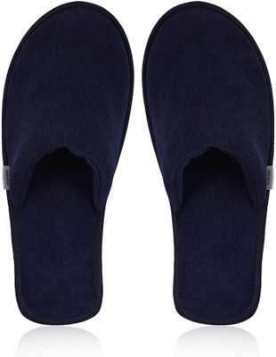 MF Home Footwear Women Winter Slippers for Women Comfy Cozy Soft Lightweight Warm Feel Trendy Aesthetic Slippers(Navy , 4)