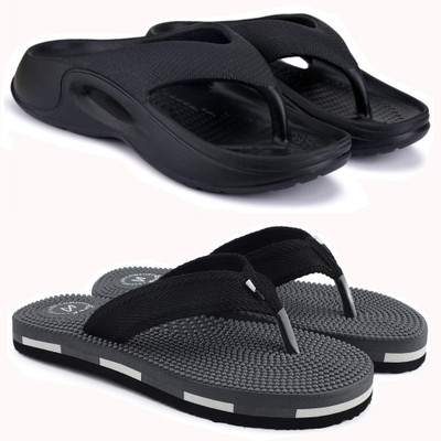 EVOK Men Slippers(Multicolor , 9)