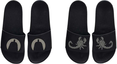 nvisan Men Slides(Grey, Grey , 7)