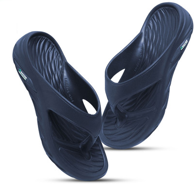 Doctor Health Super Soft Men Newly launch Soft Comfortable Ortho Diabetic Lightweight Antiskid Slippers Flip Flops(Navy , 6)