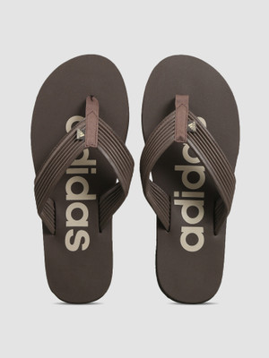 ADIDAS Men Flip Flops(Brown , 7)