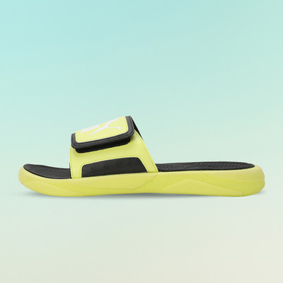 PUMA Men Royalcat Comfort Slides(Green , 7)