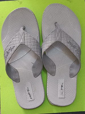 AK traders Men Flip Flops(Grey , 9)
