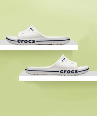 CROCS Men Bayaband Slide Slides(White , 7)