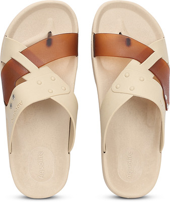 Aqualite Men Slippers(Brown , 9)
