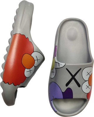 YZY Men Slides(Grey , 5)